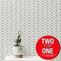 HERRINGBONE Vintage / Reusable Allover Large Wall Stencils for Painting
