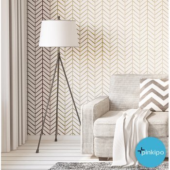 HERRINGBONE Vintage / Reusable Allover Large Wall Stencils for Painting HERRINGBONE Vintage / Reusable Allover Large Wall Stencils for Painting