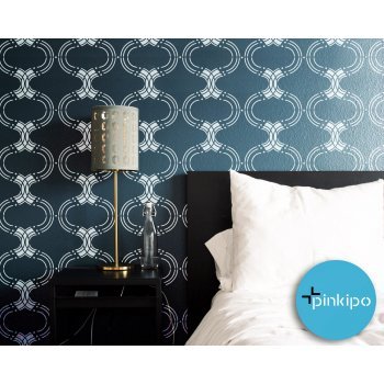 MOROCCAN PREMIUM / Reusable Allover Large Wall Stencils for Painting MOROCCAN PREMIUM / Reusable Allover Large Wall Stencils for Painting