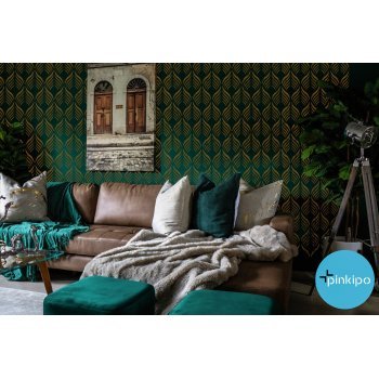 FIRE OF ANATOLIA / Reusable Allover Large Wall Stencils for Painting FIRE OF ANATOLIA / Reusable Allover Large Wall Stencils for Painting