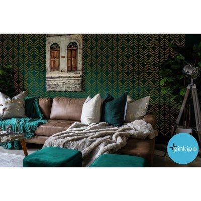 FIRE OF ANATOLIA / Reusable Allover Large Wall Stencils for Painting