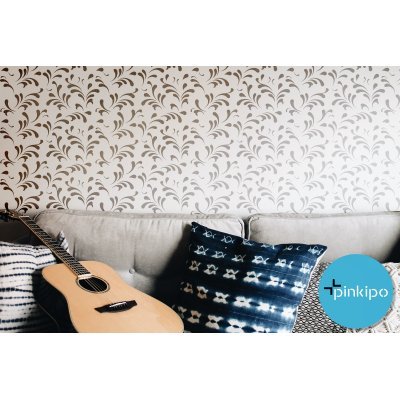 ANTAKYA SEEDS / Reusable Allover Large Wall Stencils for Painting ANTAKYA SEEDS / Reusable Allover Large Wall Stencils for Painting