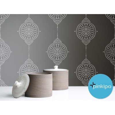 Olympos / Reusable Allover Large Wall Stencils for Painting Olympos / Reusable Allover Large Wall Stencils for Painting