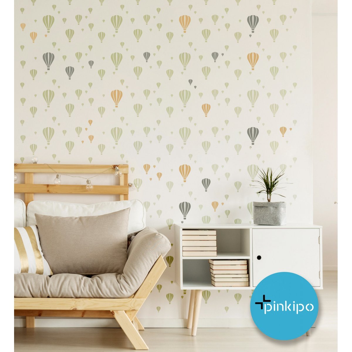 CAPPADOCIA / Reusable Allover Large Wall Stencils for Painting