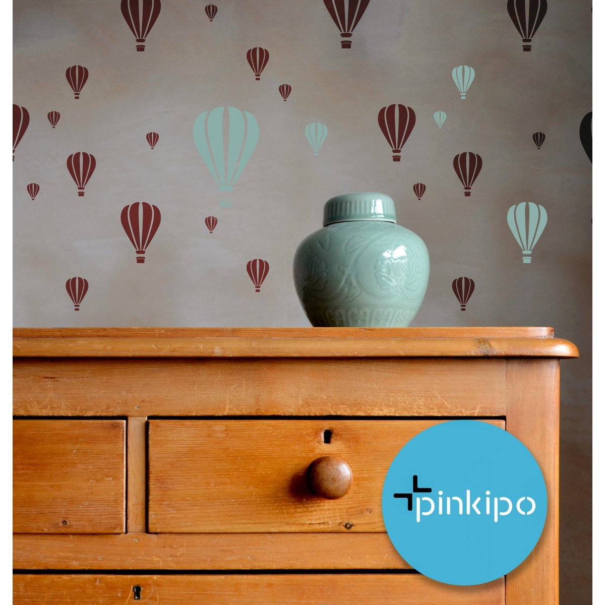 CAPPADOCIA / Reusable Allover Large Wall Stencils for Painting