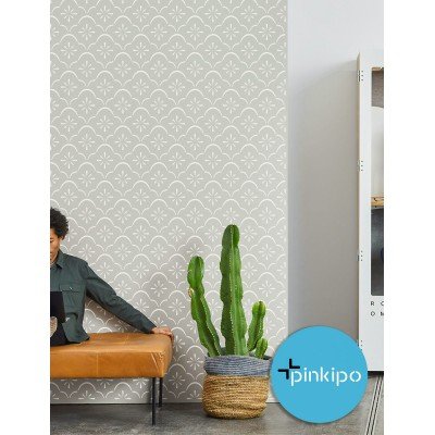 MOROCCAN FLOWER / Reusable Allover Large Wall Stencils for Painting MOROCCAN FLOWER / Reusable Allover Large Wall Stencils for Painting